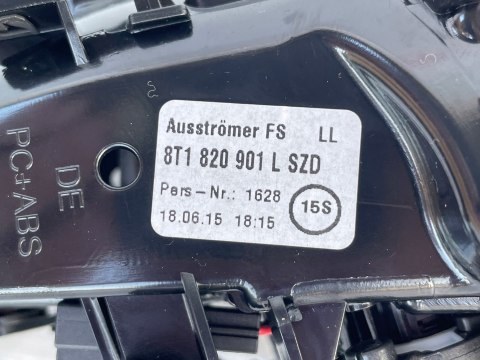 Audi A5 8T Kratka Nawiewu Lewa Przód 8T1820901L ORYGINAŁ