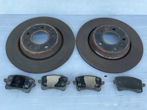 Audi A5 8T LIFT tarcze hamulcowe TYŁ oryginał 8K0615601J