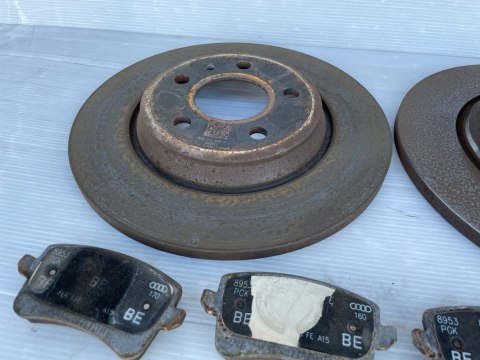 Audi A5 8T LIFT tarcze hamulcowe TYŁ oryginał 8K0615601J