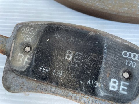 Audi A5 8T LIFT tarcze hamulcowe TYŁ oryginał 8K0615601J