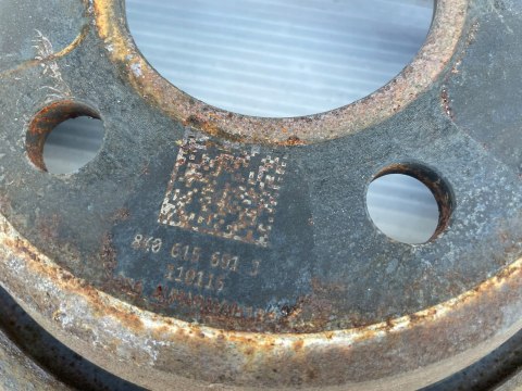 Audi A5 8T LIFT tarcze hamulcowe TYŁ oryginał 8K0615601J