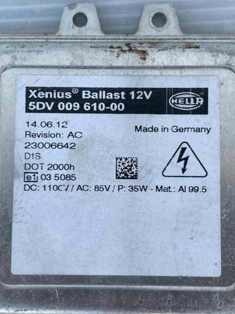 PRZETWORNICA MODUŁ XENON SKODA AUDI VW 5DV009610