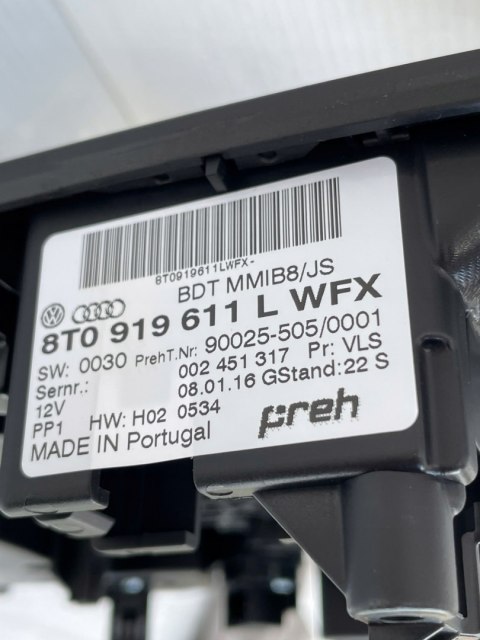 Panel sterowania MMI Audi A5 8T Lift - 8T0919611L Oryginał