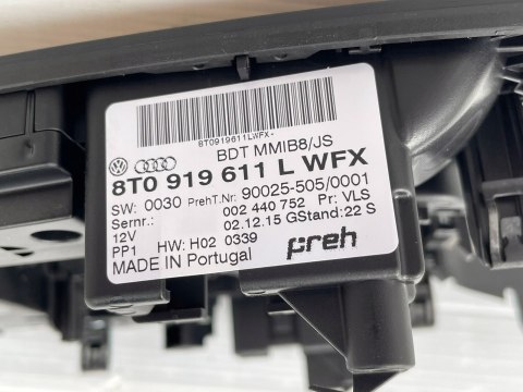 Panel sterowania MMI Audi A5 8T Lift - 8T0919611L Oryginał