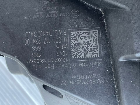 AUDI A4 B9 LIFT LAMPA PRAWY PRZÓD 8W0941034D