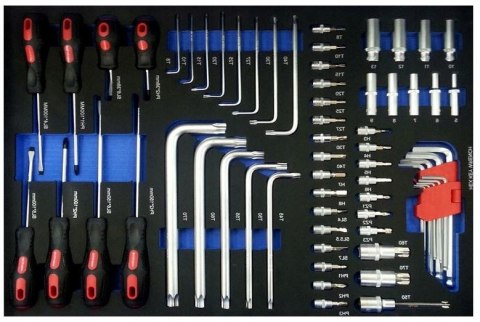 ADLER WÓZEK NARZĘDZIOWY 217 NARZĘDZI KOMPLETNY ZESTAW DO WARSZTATU