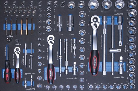 ADLER WÓZEK NARZĘDZIOWY 217 NARZĘDZI KOMPLETNY ZESTAW DO WARSZTATU