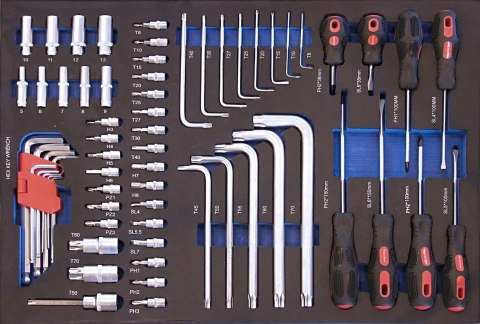 ADLER WÓZEK NARZĘDZIOWY 217 NARZĘDZI KOMPLETNY ZESTAW DO WARSZTATU