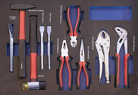 ADLER WÓZEK NARZĘDZIOWY 217 NARZĘDZI KOMPLETNY ZESTAW DO WARSZTATU