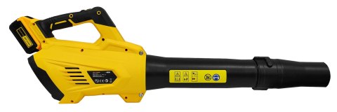 Akumulatorowa dmuchawa do liści w zestawie z akumulatorem i ładowarką AKU-18000D/20V-4Ah