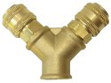 Dwójnik 1/2" mosiężny