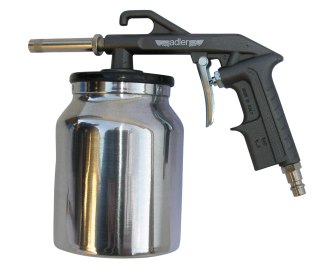 Pistolet do piaskowania ze zbiornikiem