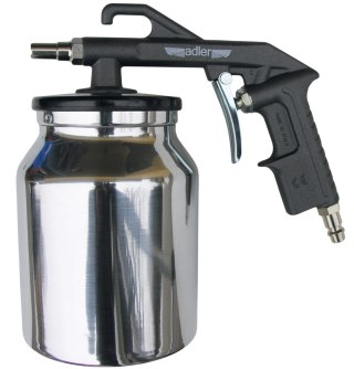 Pistolet do zabezpieczeń antykorozyjnych ze zbiornikiem