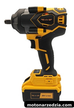 Akumulatorowy klucz udarowy 1/2 900Nm w zestawie z akumulatorem i ładowarką AKU-900K 20V-4Ah