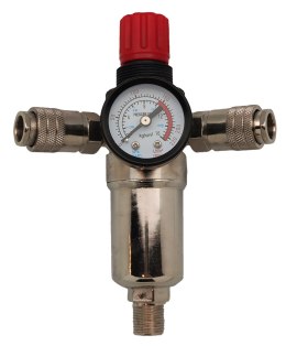 Reduktor powietrza z odwadniaczem 3/8