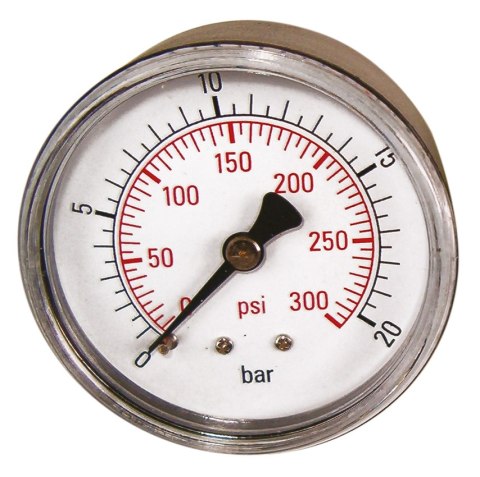 Wskaźnik 0-20bar 63-1/4" TYLNY