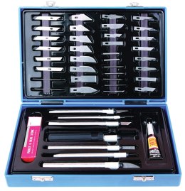 Zestaw - Nożyki modelarskie AD-7650