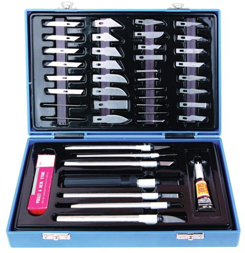 Zestaw - Nożyki modelarskie AD-7650