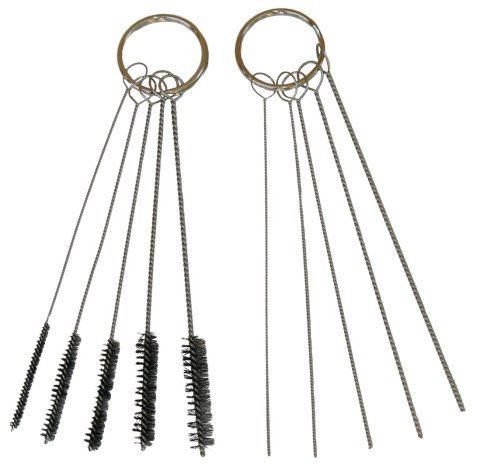 Zestaw do czyszczenia aerografu 10szt AD-7603