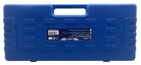 Zestaw nasadki udarowe Cr-Mo krótkie długie 1/2" 35szt AD-35KD