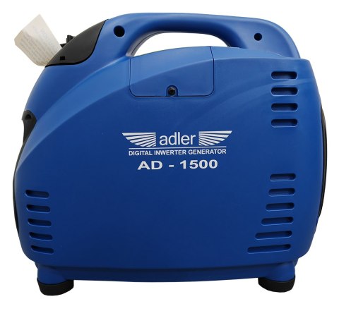 ADLER AD-1500 – agregat inwertorowy 230V, widok boczny
