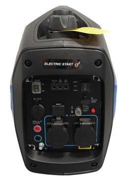 Agregat inwertorowy ADLER AD-2200S PLUS 230V – panel sterowania