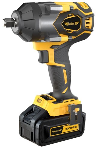 Akumulatorowy klucz udarowy 1/2" 900Nm w zestawie z akumulatorem i ładowarką AKU-900K/20V-4Ah