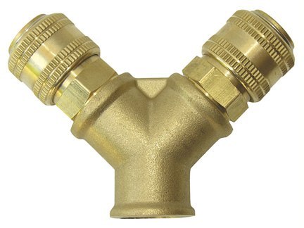 BLISTER dwójnik 1/2" mosiężny