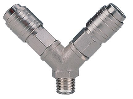 BLISTER dwójnik 1/2"Z