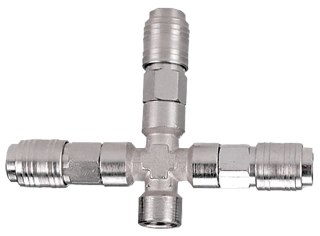BLISTER trójnik 3/8"W