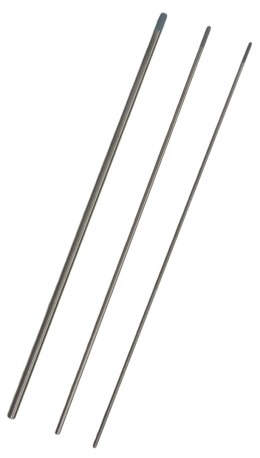 Elektroda 2.4mm wolframowa nierdzewna szary pasek