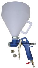 Pistolet do tynków natryskowych i mas gęstych - zbiornik plastikowy AD-8030P