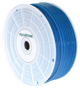 Przewód prosty 16x12 PU niebieski - rolka 100m