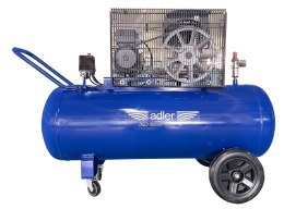 Kompresor olejowy ADLER AD400-150-3 230V – pompa 2-cylindrowa, osłona pasa, zbiornik 150 L