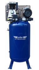 Sprężarka pionowa ADLER AD750-270V 270L 10 bar 400V – widok z przodu