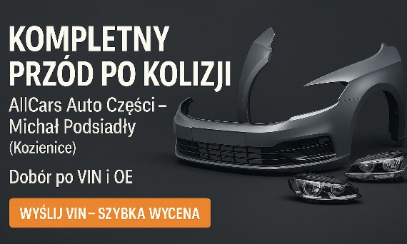 „Kompletny przód po kolizji: co kupić, żeby pasowało od razu”